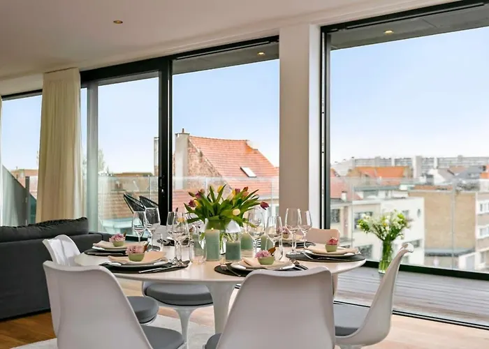 Huswell - Majestic New Penthouse With 2 Parkings Apartamento Knokke-Heist