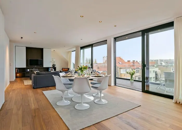 Huswell - Majestic New Penthouse With 2 Parkings Knokke-Heist